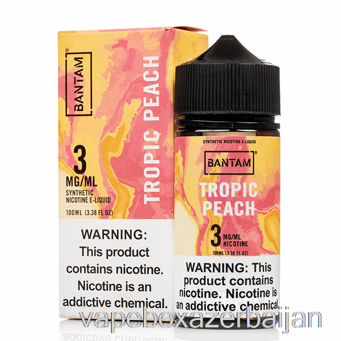 E-Juice Vape Tropic Peach - Bantam Vape - 100mL 3mg